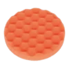 Sealey PTCCHW150O Buffing & Polishing Foam Head Hook & Loop Ø150 X 25mm Orange/Firm