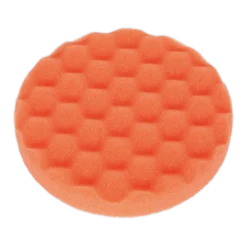 Sealey PTCCHW150O Buffing & Polishing Foam Head Hook & Loop Ø150 X 25mm Orange/Firm