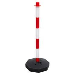 Sealey RWPB01 Red/White Post With Base