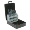Sealey S0868 HSS Drill Bit Set 19pc Edge Ground Metric DIN 338
