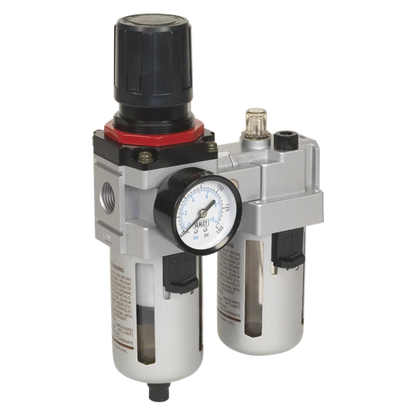 Sealey SA4001 Air Filter/Regulator/Lubricator - High Flow 1 Sealey SA4001 Air Filter/Regulator/Lubricator - High Flow