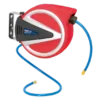 Sealey SA814 Retractable Air Hose Reel 15m Ø8mm ID - PU Hose