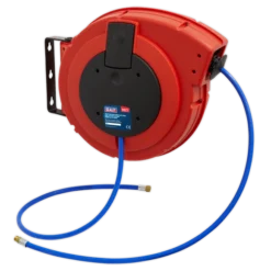 Sealey SA894 Retractable Air Hose Reel HD Mechanism 15m Ø8mm ID - PU Hose