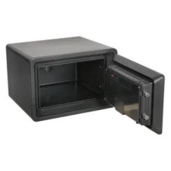 Sealey SCFS04 Electronic Combination Fireproof Safe 450 X 380 X 305mm -Home Tools And Supplies Store scfs04 open