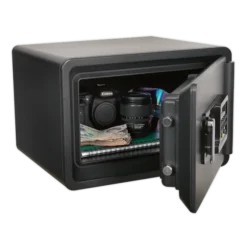 Sealey SCFS04 Electronic Combination Fireproof Safe 450 X 380 X 305mm -Home Tools And Supplies Store scfs04 with contents