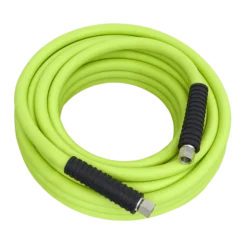Sealey AHHC10G Air Hose 10m X Ø8mm Hybrid High-Visibility With 1/4"BSP Unions