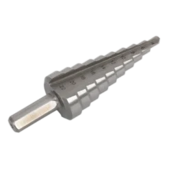 Sealey AK4744 HSS 4341 Step Drill Bit 4-22mm Double Flute
