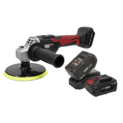 Sealey CP20VRPKIT2 Cordless Rotary Polisher Kit 20V Ø150mm - 2 Batteries