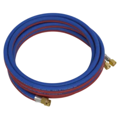 Sealey SGA5 Twin Rubber Hose Set Oxyacetylene 5m