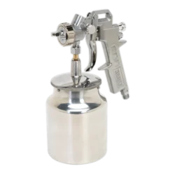 Sealey SSG2 Spray Gun Suction Feed General Purpose 1.5mm Set-Up