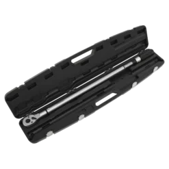 Sealey Torque Wrench Micrometer Style 3/4"Sq Drive 100-600Nm - Calibrated