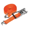 Sealey TD5008J Ratchet Tie Down 50mm X 8m Polyester Webbing 5000kg Breaking Strength
