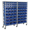 Sealey TPS72 Mobile Bin Storage System 72 Bins