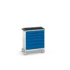 Bott 16927005.11 Verso Mobile Cabinet - Blue