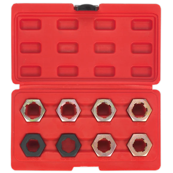 Sealey VS715 CVJ Thread Chaser Set 8pc 3 Sealey VS715 CVJ Thread Chaser Set 8pc - Image 3