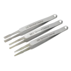 Sealey VS9202 Terminal Cleaner Set 3pc - Diamond Grip