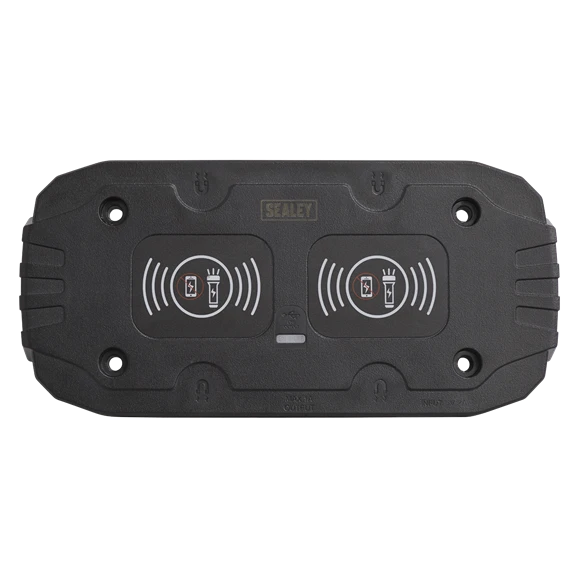 Sealey WCB2 Wireless Charging Base Double 5V-2A 3 Sealey WCB2 Wireless Charging Base Double 5V-2A - Image 3