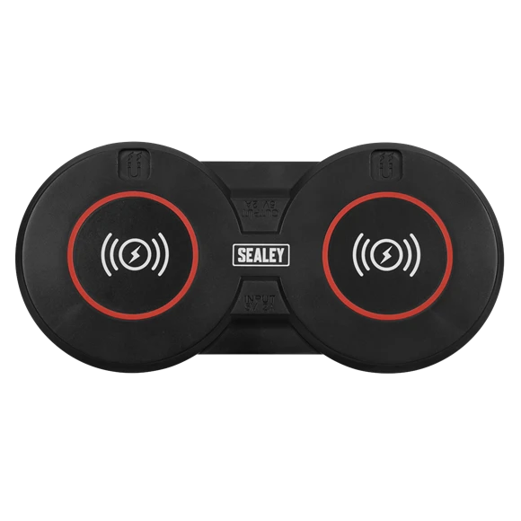 Sealey WCB4 Wireless Charging Base Double 5V-2A 5 Sealey WCB4 Wireless Charging Base Double 5V-2A - Image 5
