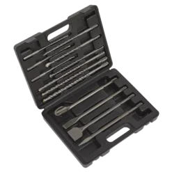 Sealey WDCS SDS Plus Drill Bit & Chisel Set 13pc
